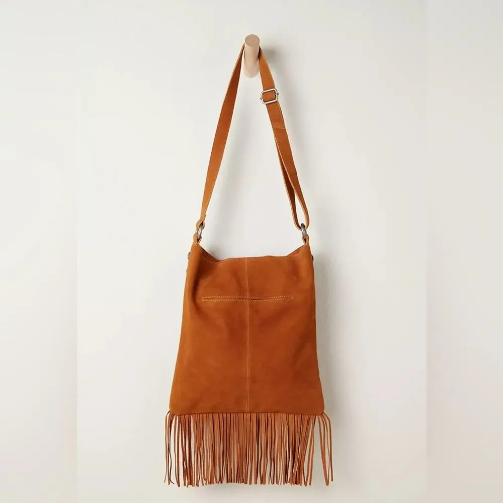 Free People Catalina Fringe Crossbody Bag